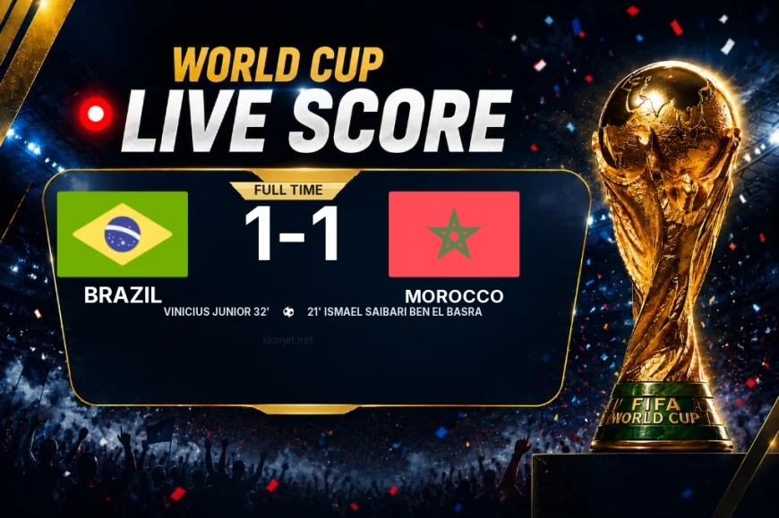 Brazil - Morocco 1-1 | Full-time report