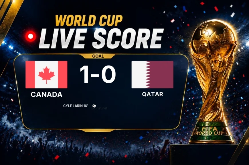 GOAL | Canada 1-0 Qatar — Cyle Larin (16')