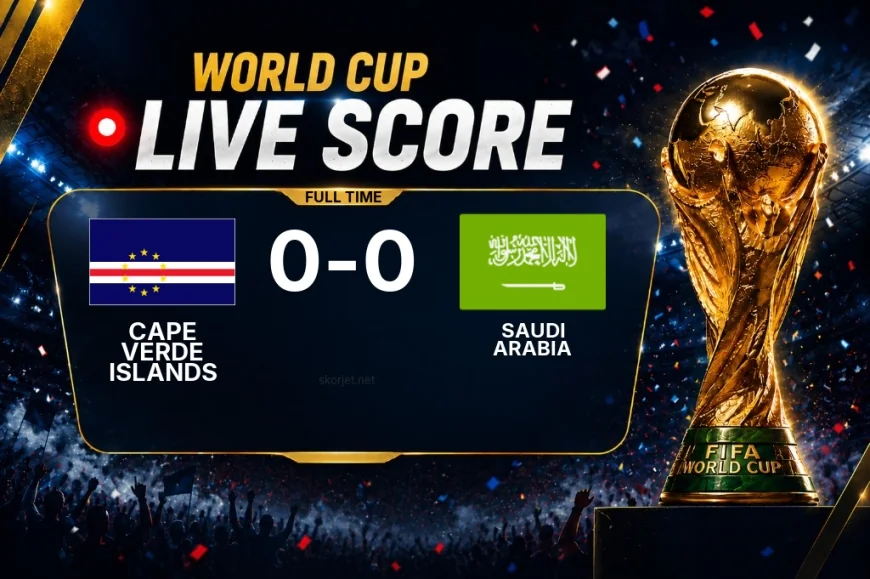 Full-time: Cape Verde Islands 0-0 Saudi Arabia