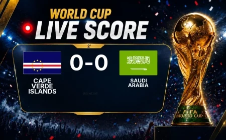 KICKOFF | Cape Verde Islands vs Saudi Arabia