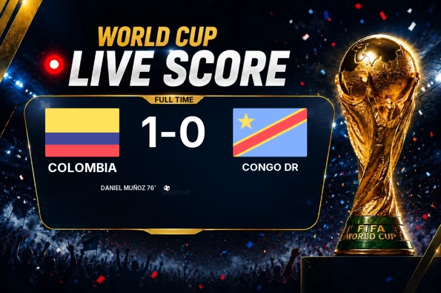 2026 FIFA World Cup | Colombia 1-0 Congo DR result