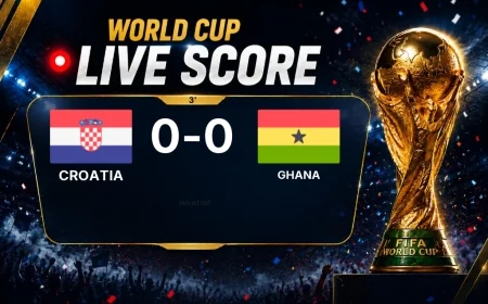 KICKOFF | Croatia vs Ghana