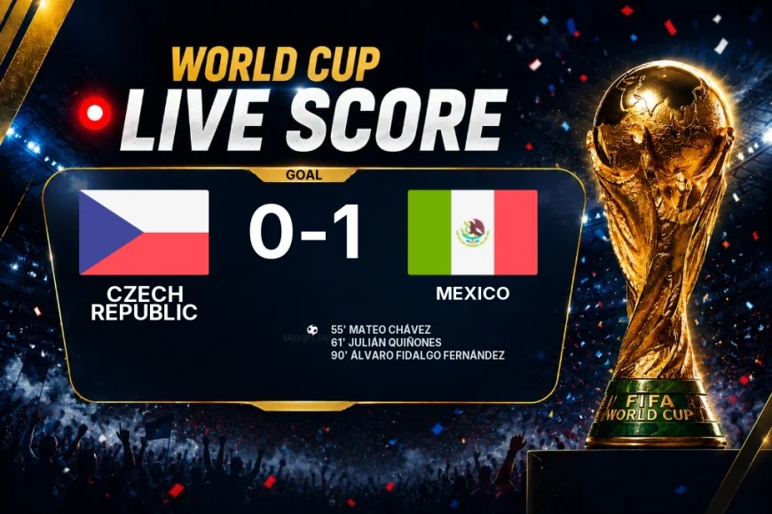 GOAL | Czech Republic 0-1 Mexico — Mateo Chávez (55')