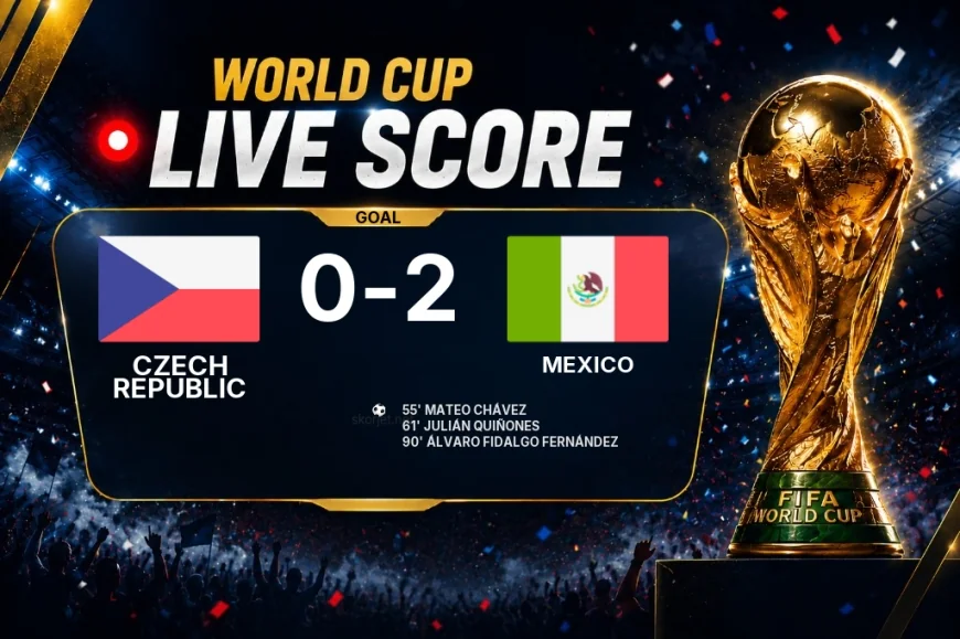 GOAL | Czech Republic 0-2 Mexico — Julián Quiñones (61')