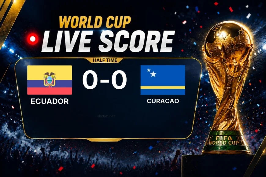 Ecuador - Curacao half-time score: 0-0