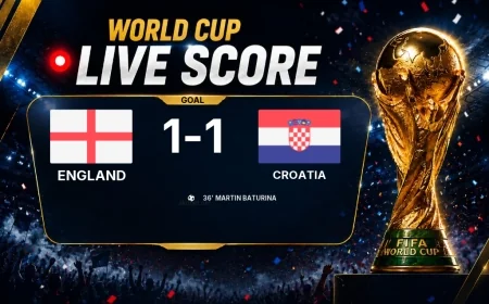 GOAL | England 1-1 Croatia — Martin Baturina (36')