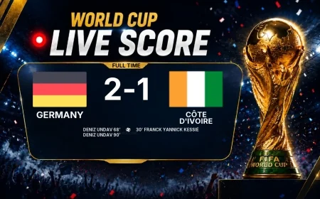 World Cup: Germany 2-1 Côte d'Ivoire — match report
