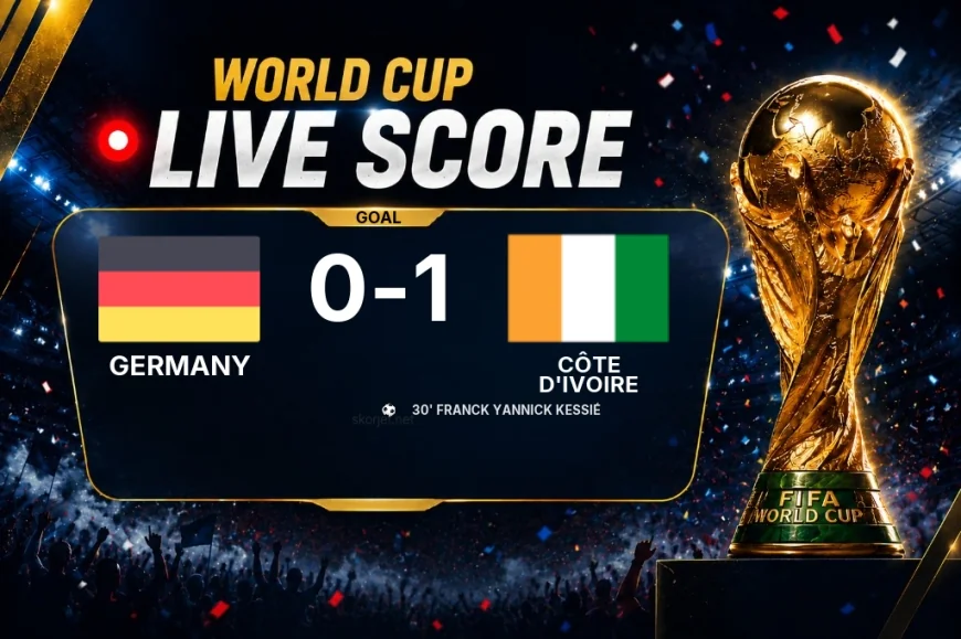 GOAL | Germany 0-1 Côte d'Ivoire — Franck Yannick Kessié (30')