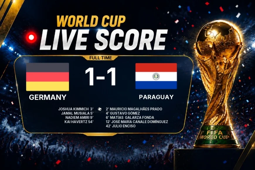 2026 FIFA World Cup | Germany 1-1 Paraguay result
