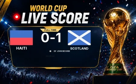 World Cup: Haiti 0-1 Scotland — match report