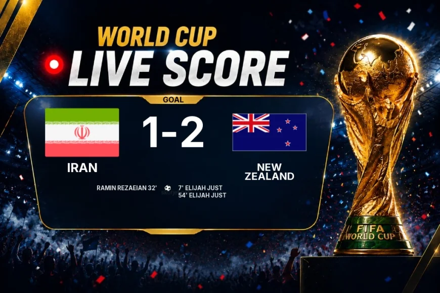 GOAL | Iran 1-2 New Zealand — Elijah Just (54')