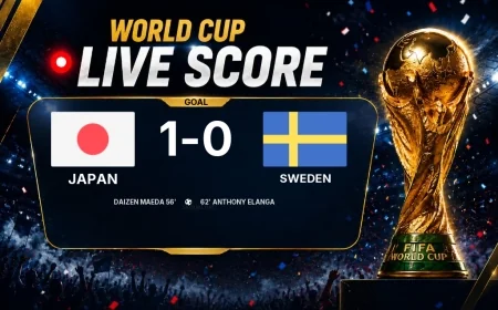 GOAL | Japan 1-0 Sweden — Daizen Maeda (56')