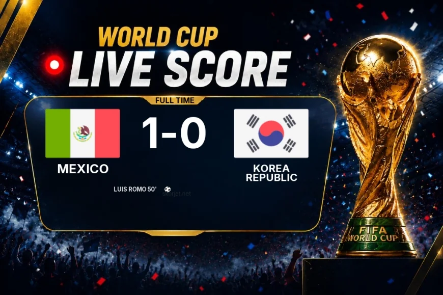 Mexico 1-0 Korea Republic — World Cup full-time score