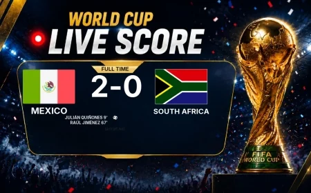 2026 FIFA World Cup | Mexico 2-0 South Africa result