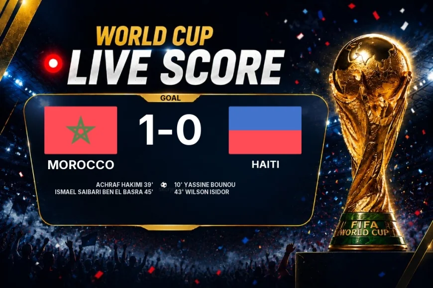 GOAL | Morocco 1-0 Haiti — Own goal (10')