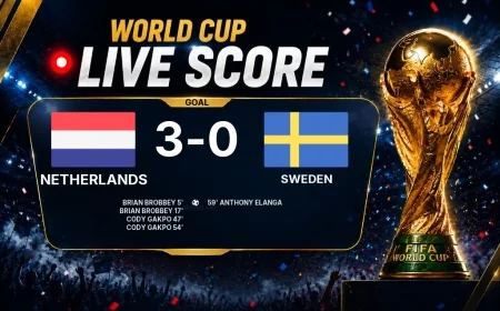 GOAL | Netherlands 3-0 Sweden — Cody Gakpo (47')