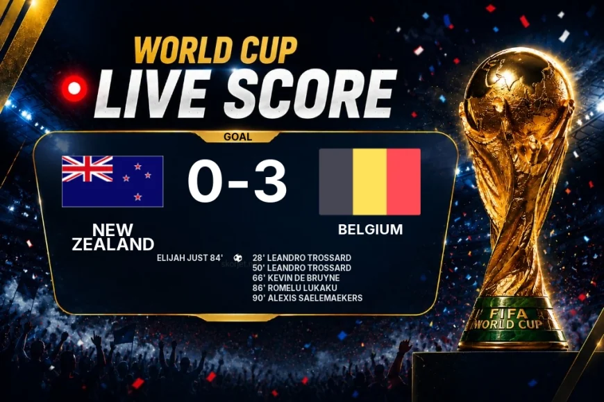 GOAL | New Zealand 0-3 Belgium — Kevin De Bruyne  (66')