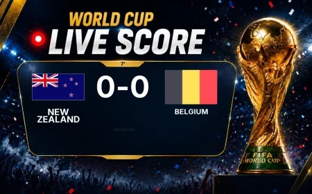 KICKOFF | New Zealand vs Belgium