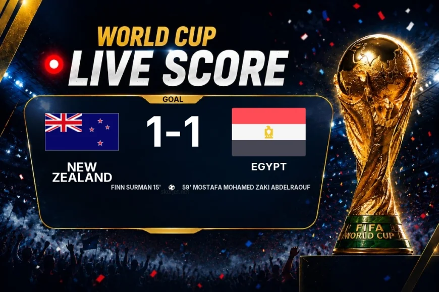GOAL | New Zealand 1-1 Egypt — Mostafa Mohamed Zaki Abdelraouf (59')