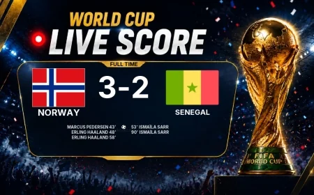 World Cup: Norway 3-2 Senegal — match report