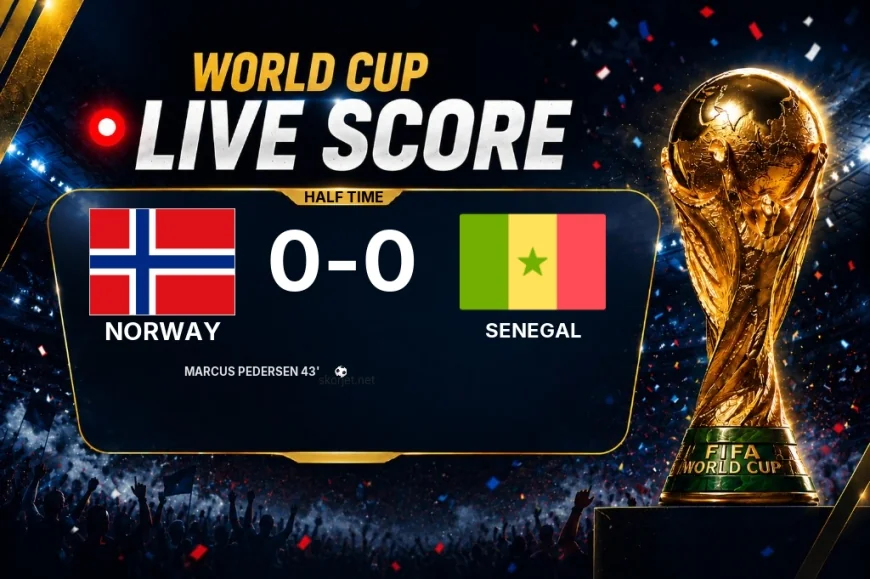Norway - Senegal half-time score: 1-0