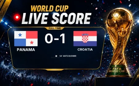 Panama - Croatia 0-1 | Full-time report