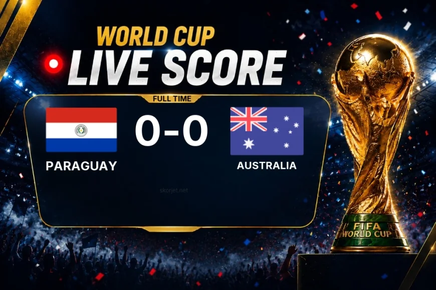 Paraguay 0-0 Australia — World Cup full-time score