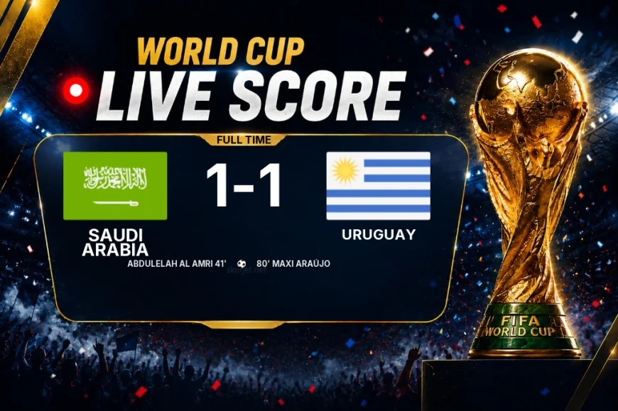 Saudi Arabia - Uruguay 1-1 | Full-time report