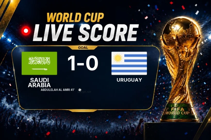 GOAL | Saudi Arabia 1-0 Uruguay — Abdulelah Al Amri (41')