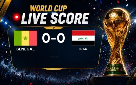 KICKOFF | Senegal vs Iraq