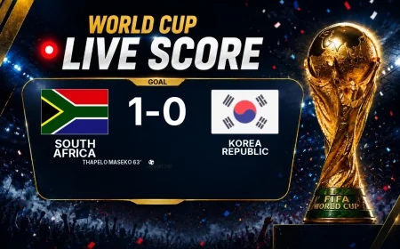 GOAL | South Africa 1-0 Korea Republic — Thapelo Maseko (63')