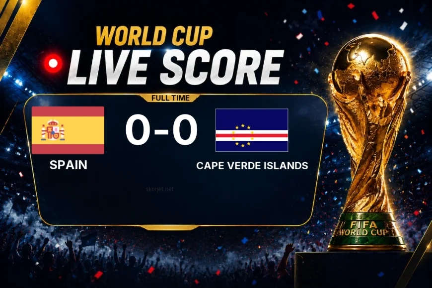 2026 FIFA World Cup | Spain 0-0 Cape Verde Islands result