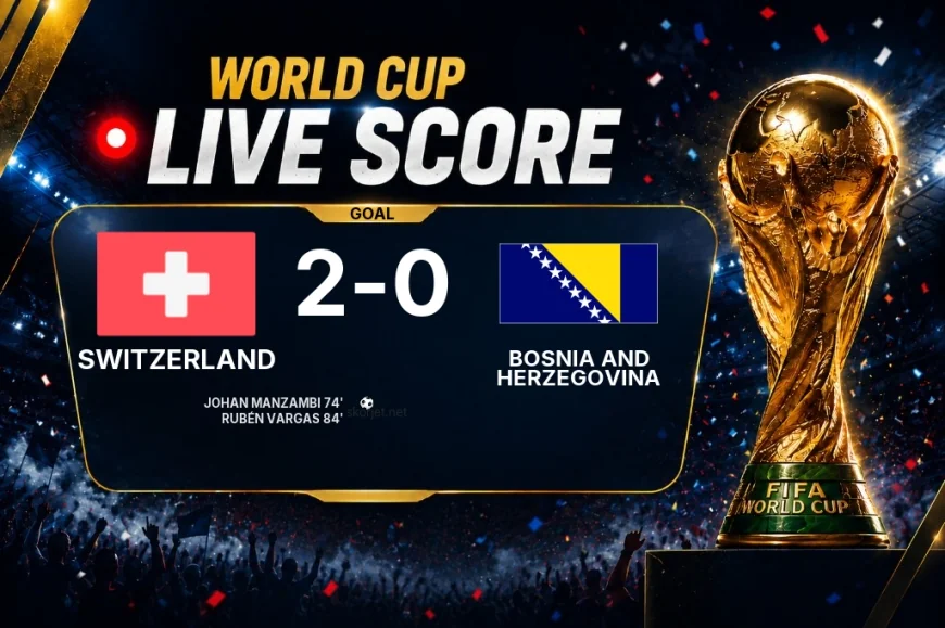 GOAL | Switzerland 2-0 Bosnia and Herzegovina — Rubén Vargas (84')