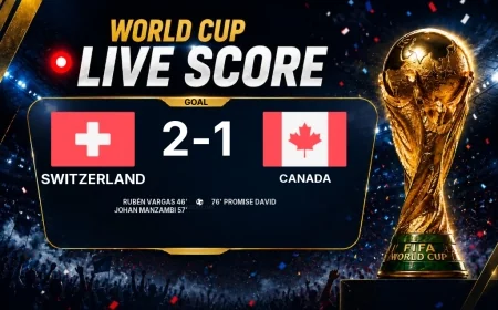 GOAL | Switzerland 2-1 Canada — Promise David (76')