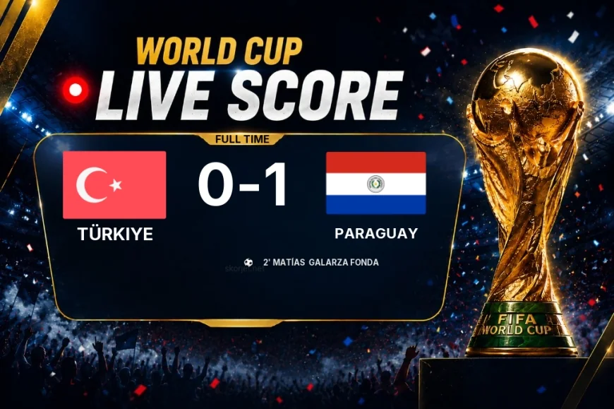 Türkiye 0-1 Paraguay — World Cup full-time score
