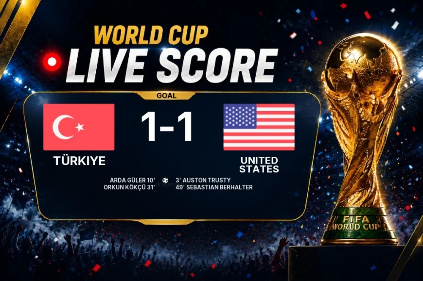 GOAL | Türkiye 1-1 United States — Arda Güler (10')