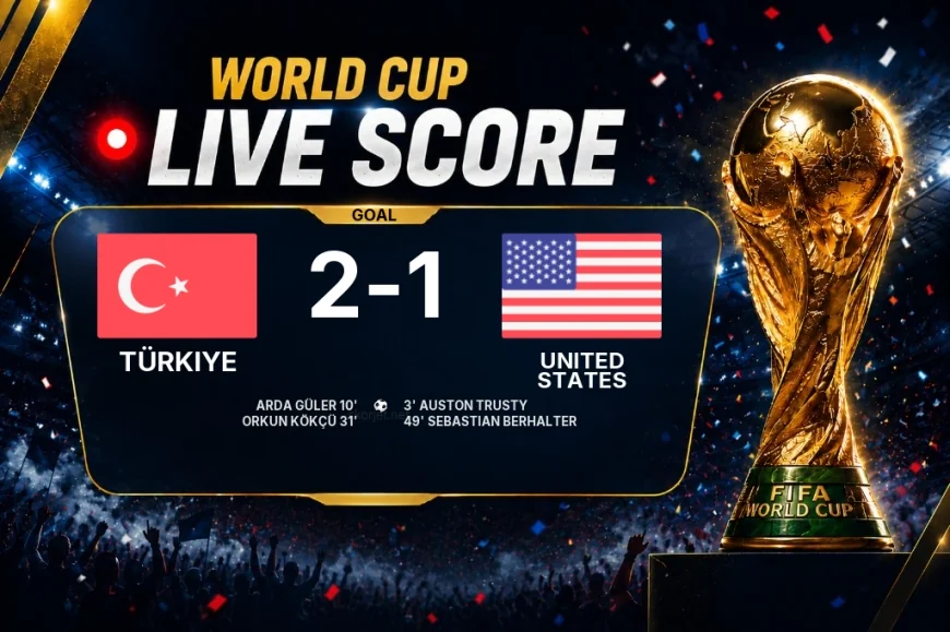 GOAL | Türkiye 2-1 United States — Orkun Kökçü (31')