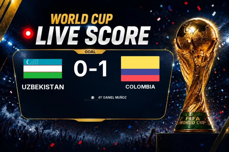 GOAL | Uzbekistan 0-1 Colombia — Daniel Muñoz (41')