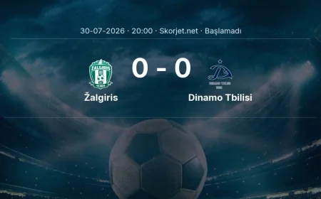 Žalgiris - Dinamo Tbilisi maçı ne zaman, saat kaçta? | Avrupa Konferans Ligi