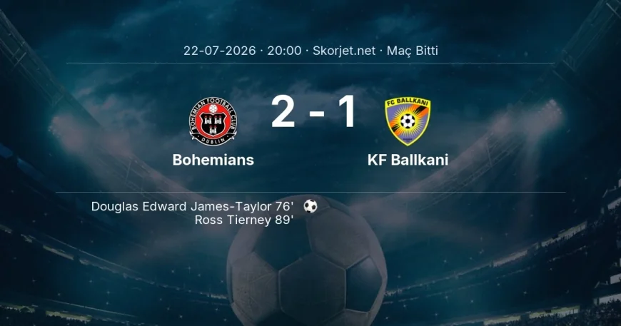 Bohemians 2-1 KF Ballkani - maç özeti | Avrupa Konferans Ligi