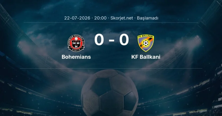 Avrupa Konferans Ligi: Bohemians - KF Ballkani maç bilgileri