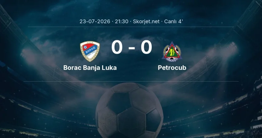 MAÇ BAŞLADI | Borac Banja Luka - Petrocub