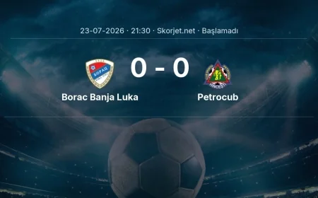 Borac Banja Luka - Petrocub muhtemel ilk 11'ler | Avrupa Konferans Ligi