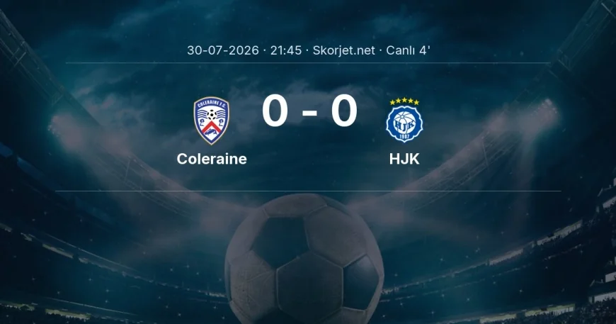 MAÇ BAŞLADI | Coleraine - HJK