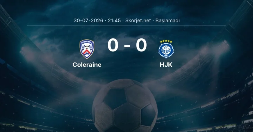 Coleraine - HJK maçı öncesi | Avrupa Konferans Ligi