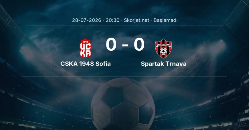 CSKA 1948 Sofia - Spartak Trnava maçı ne zaman, saat kaçta? | Avrupa Konferans Ligi