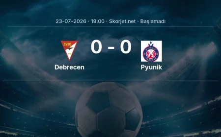 Debrecen - Pyunik maçı ne zaman, saat kaçta? | Avrupa Konferans Ligi