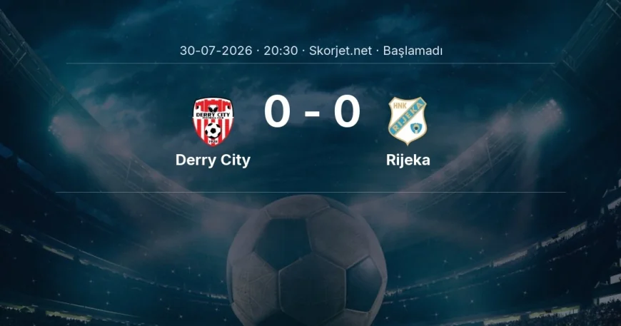 Derry City - Rijeka muhtemel ilk 11'ler | Avrupa Konferans Ligi