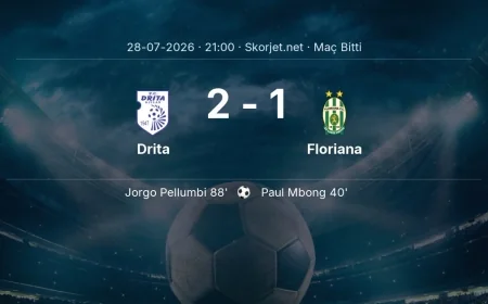 Avrupa Konferans Ligi | Drita 2-1 Floriana sonucu