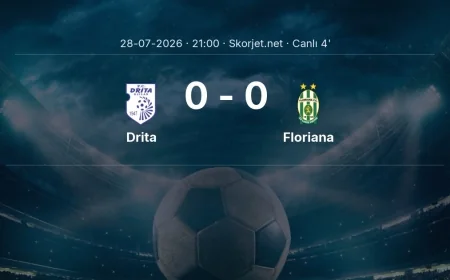 Avrupa Konferans Ligi: Drita - Floriana maçı başladı